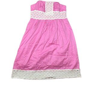 Lilly Pulitzer Pink and White Dress
